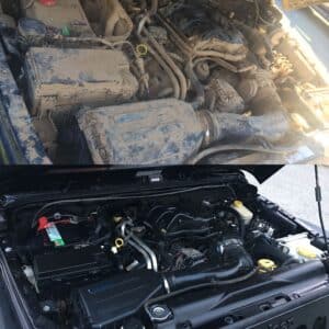 picture showing Engine Detailing, Engine, Shampoo, mobile car steam cleaning, mobile car mold cleanup,